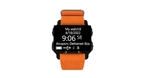 watch face A